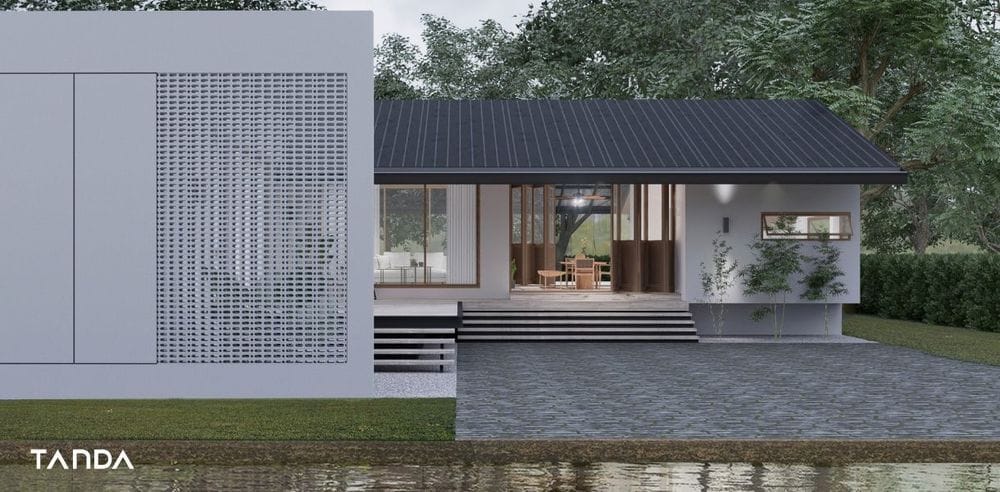 ห้องครัวไทยแบบเปิดโล่ง ออกแบบให้ใช้งานได้จริง เข้ากับบ้านสมัยใหม่