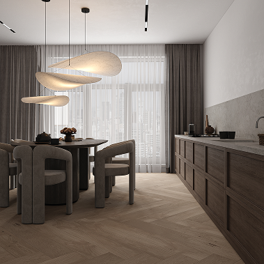 やさしい色合いで、ふんわりとしたミニマルデザインのソファ✨🛋